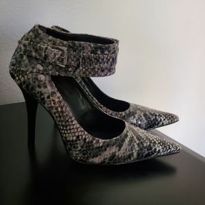 Guess Snake Print Heels